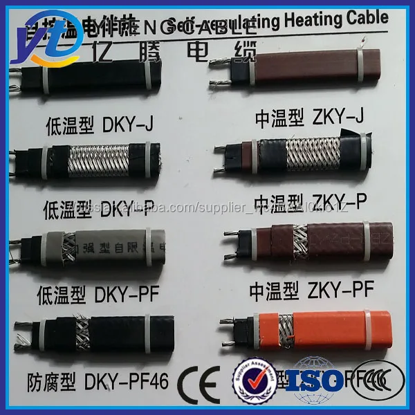 Саморегулирующихся нагревательных кабелей DXW/ZXW/GXW