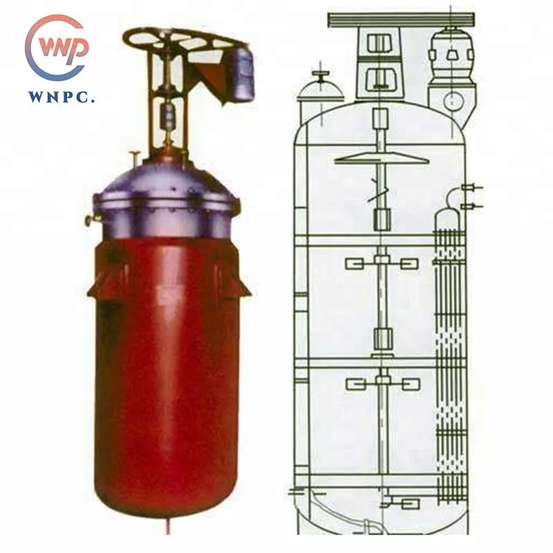 Stainless steel industrial fermentation reactor