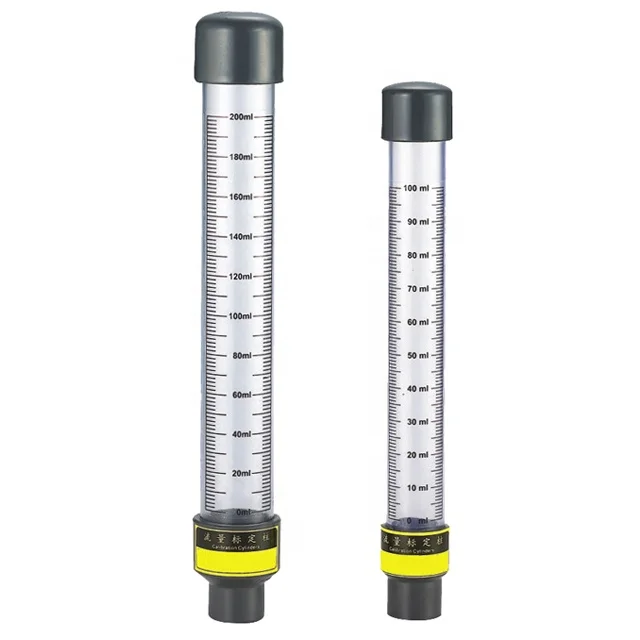 100ML Chemical Metering Pump Parts Flow Calibration Column