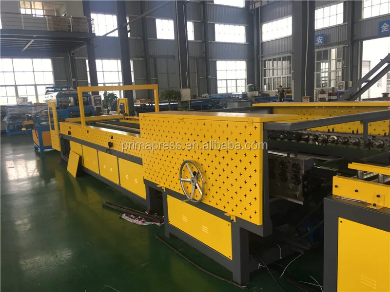 HVAC Duct Manufacture Auto line VII, auto duct line, duct manufacture coil line 6