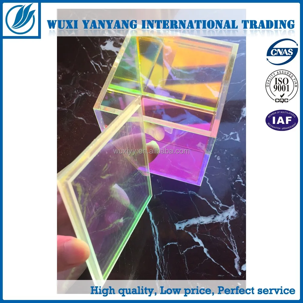 acrylic display boxes with led light