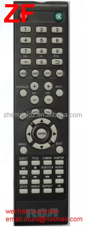 - высокое качество черный мини 51 ключи из светодиодов / роа пульт дистанционного управления ZF универсальный TV STB DVD