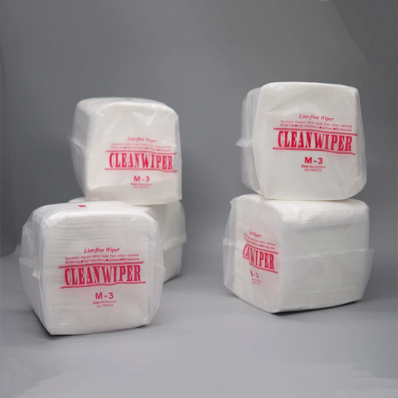 Высокой поглощающей способностью четверти в сложенном виде Bemcot M-3 Чистая комната стеклоочистителей