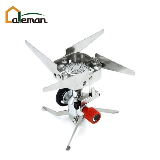 For Nozzle Type Butane Gas Cylinder Cartridge Canister Bottle Mini Compact Camping Hiking Gas Stove Burner w/Plastic Carry Case