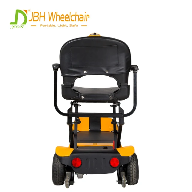 JBH 24V 180W 4 wheel 6km/h foldable electric mobility scooter for elders