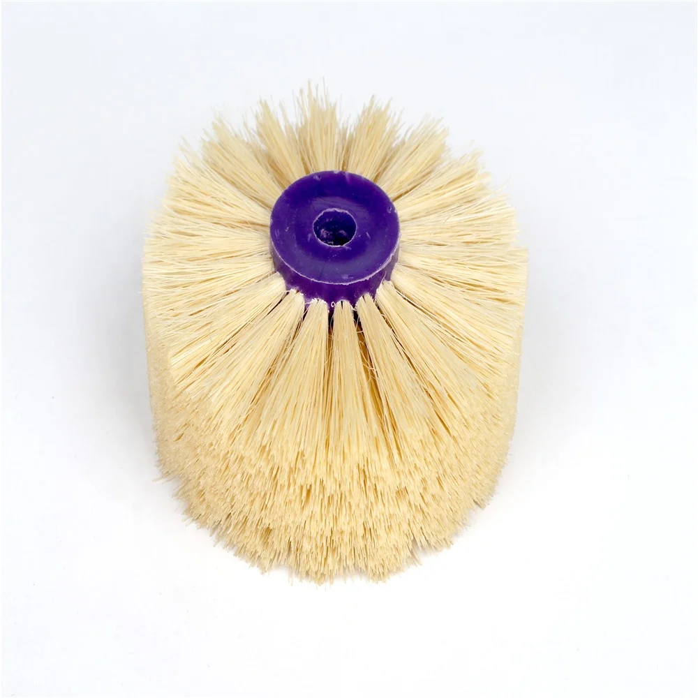 Grinding Head Horse Hair Sisal brush Wheel For Wood Carving