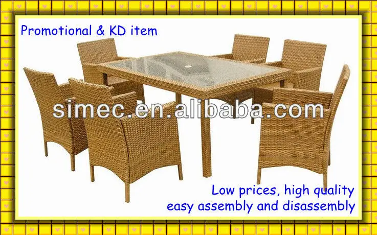 Обычай делать все погода искусственный мебель из ротанга