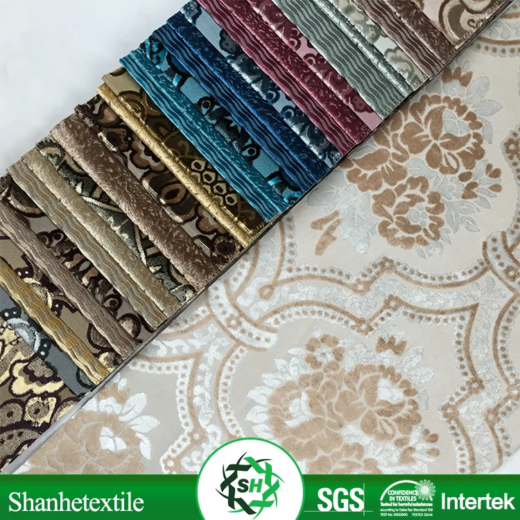 Home textile supplier Chinese classic sofa fabric brocade fabric upholstery fabric