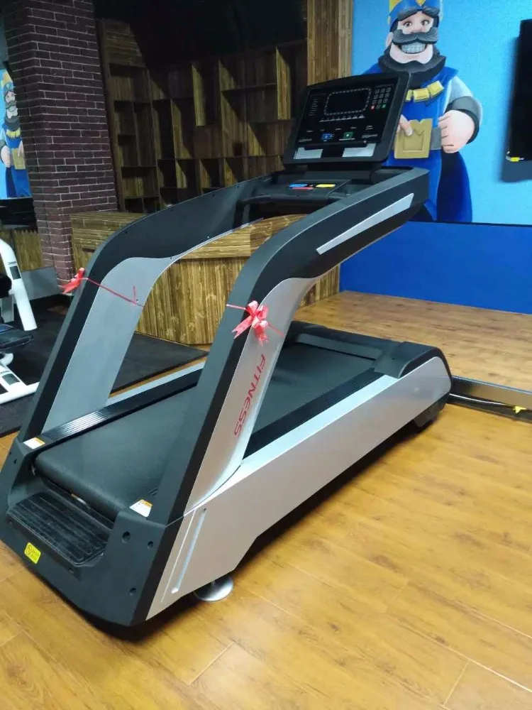 7HP Cardio Exercise Equipment Fitness Sports Running Machine Commercial Treadmill With Big Screen