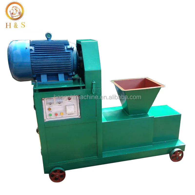 Small scale sawdust briquette charcoal making machine price