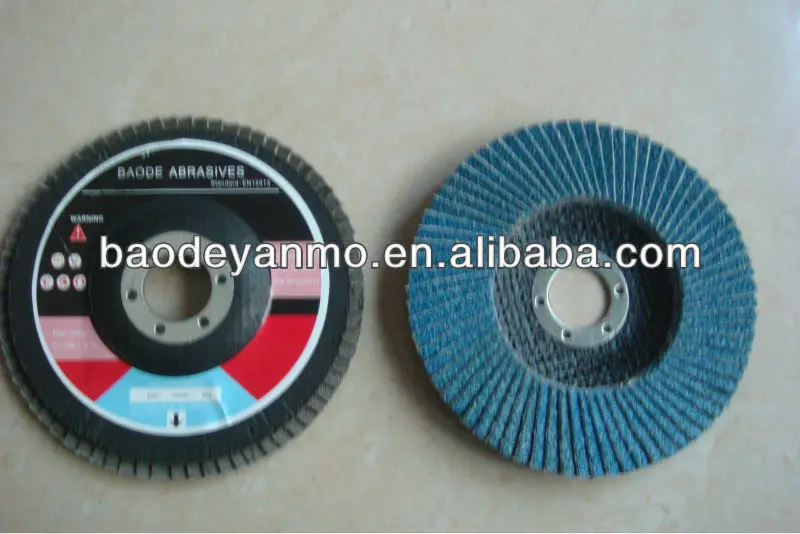 125mm Diamond flap disc for galss,steel, ceramic