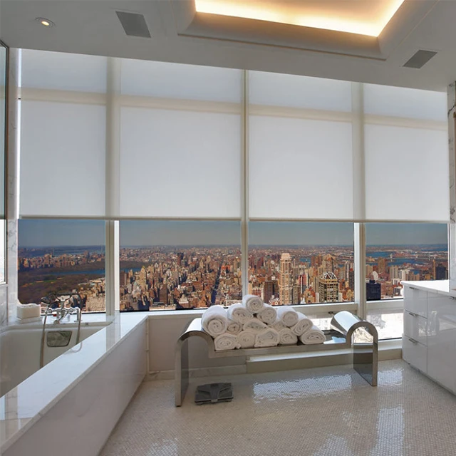 Home Decorative Auto Heavy-duty Roller Blind Curtain