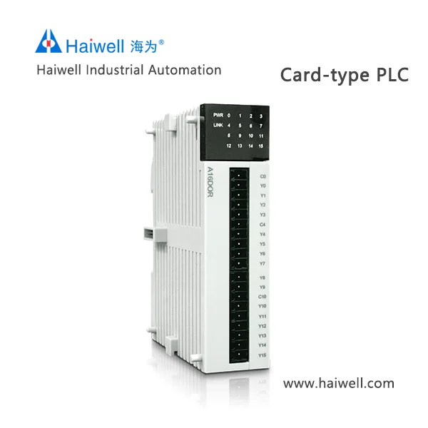 
Haiwell Card type PLC controller Digital PLC expansion logic thin controller PLC module 