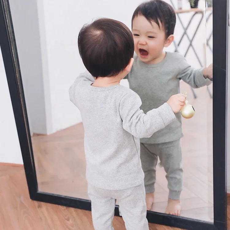 
Spring/Autumn new style in-stock cotton 0-3 years old little toddler boy child clothing set, girls clothes suit with video 