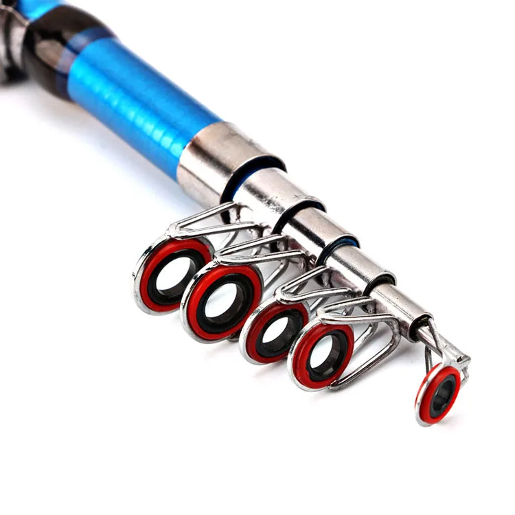 Super soft material japan 4.5m handing surf mini fiberglass blank sea telescopic fishing rod