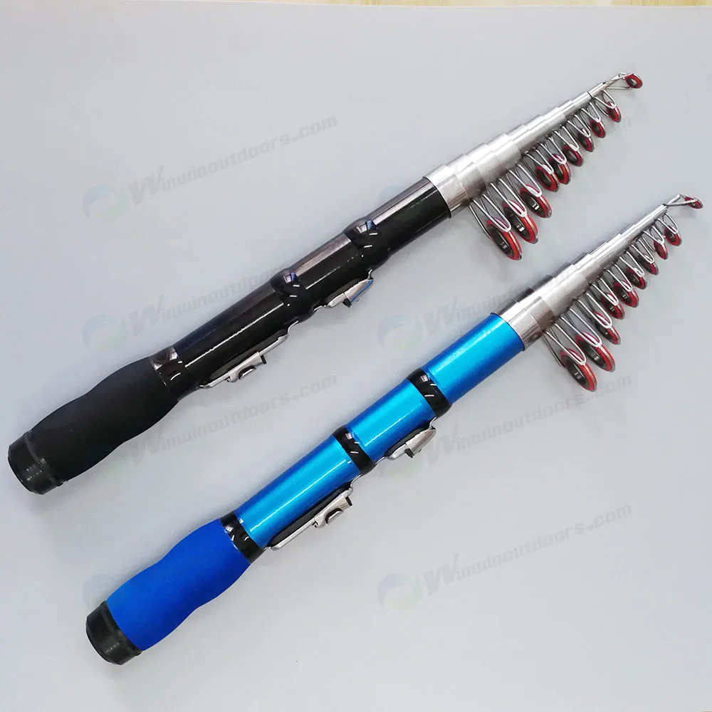 supper hard cheap price spinning reel Telescopic glass fiber fishing rods
