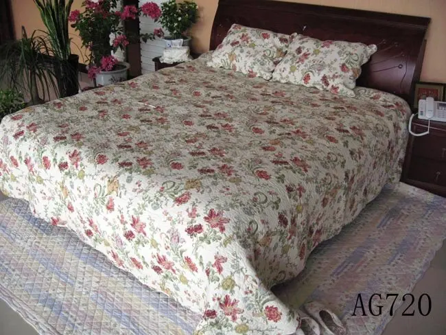 printed bedspread