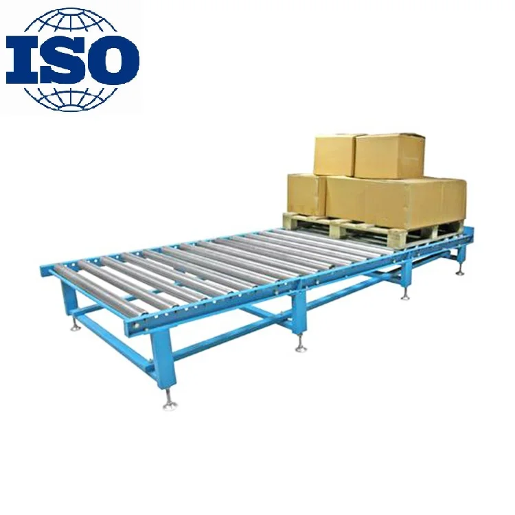 
factory price custom galvanized steel rollers conveyor pallet turntable conveyor 
