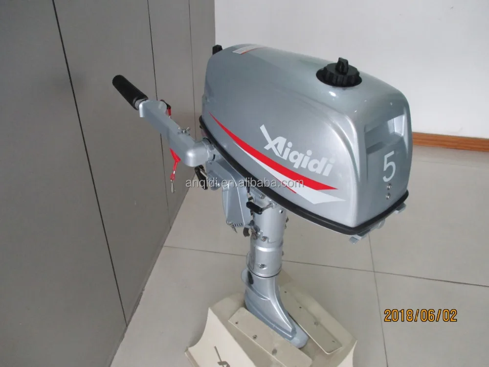 Небольшой 2-х тактный 5hp Подвесной лодочный двигатель