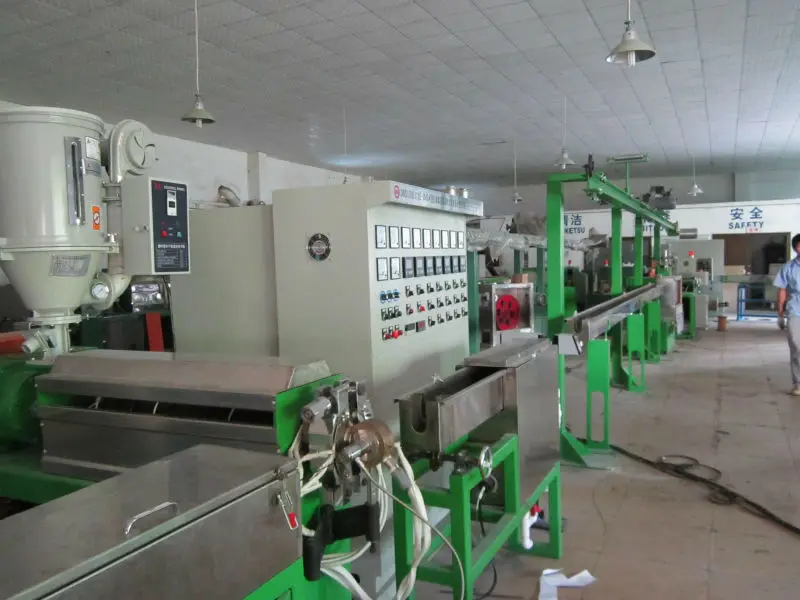 Carbon Fiber insulation heating cable wire Extrusion production line machine