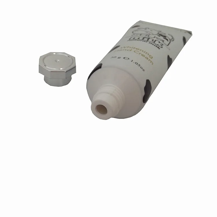 
Plastic cosmetic aluminum packaging tube for skin care 