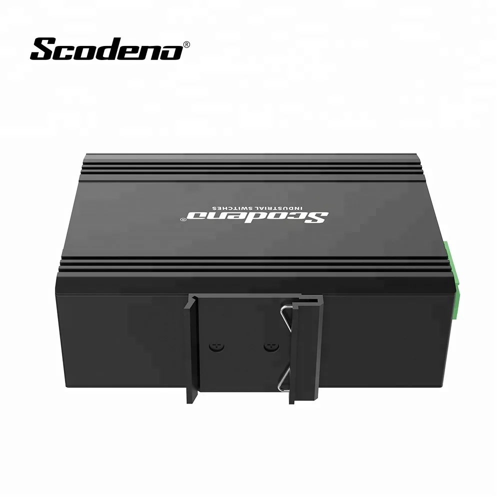 Scodeno OEM IP40 10/100/1000Mbps 16 Port Ethernet Industrial Switches