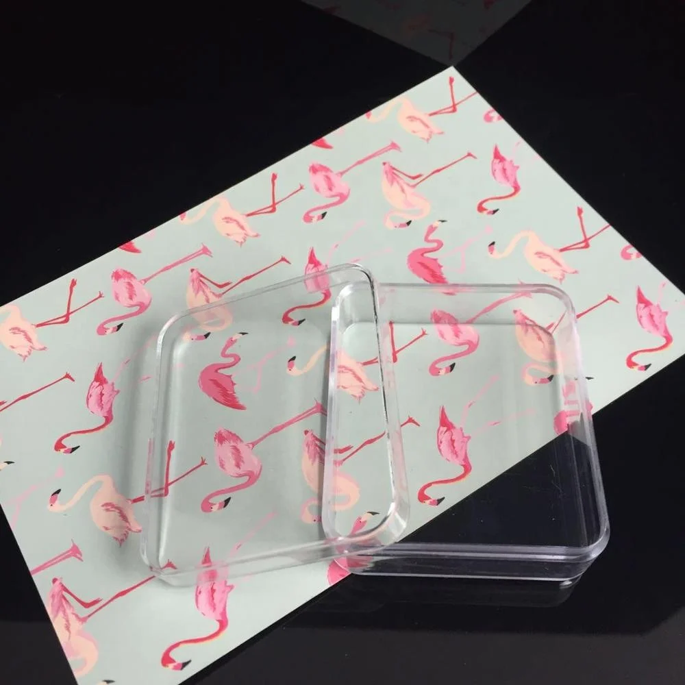 Small Clear Plastic Display Packaging Boxes Box for Keychain
