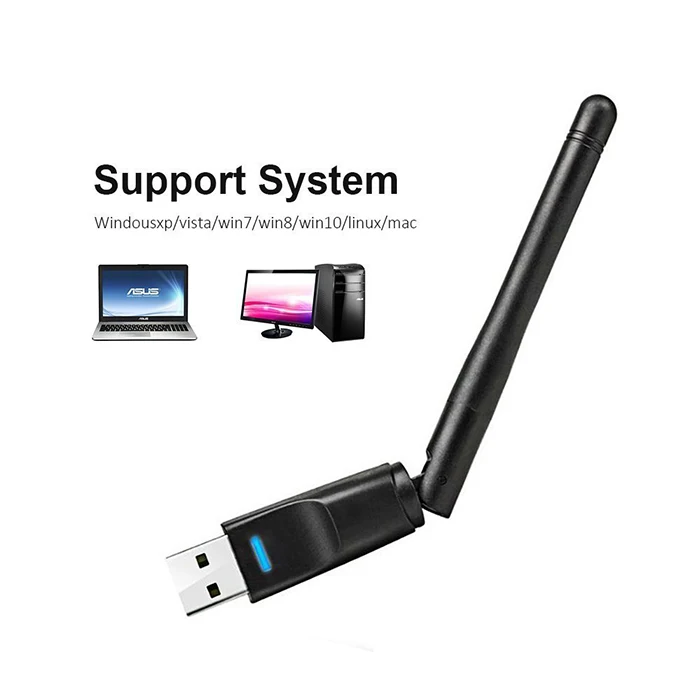 Ralink rt7601 chipset wireless mini 150M usb wifi adapter for ipad/iphone/ipod from Shenzhen
