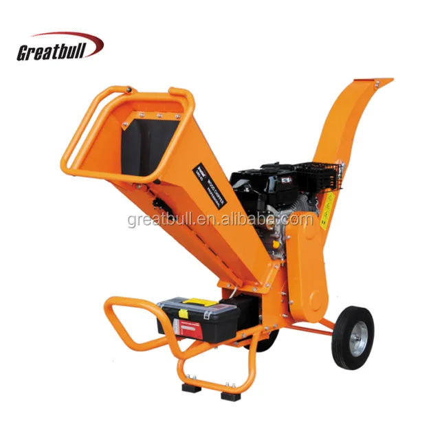  Бензиновый 4-тактный садовый Шредер измельчитель 9hp деревянный chipper