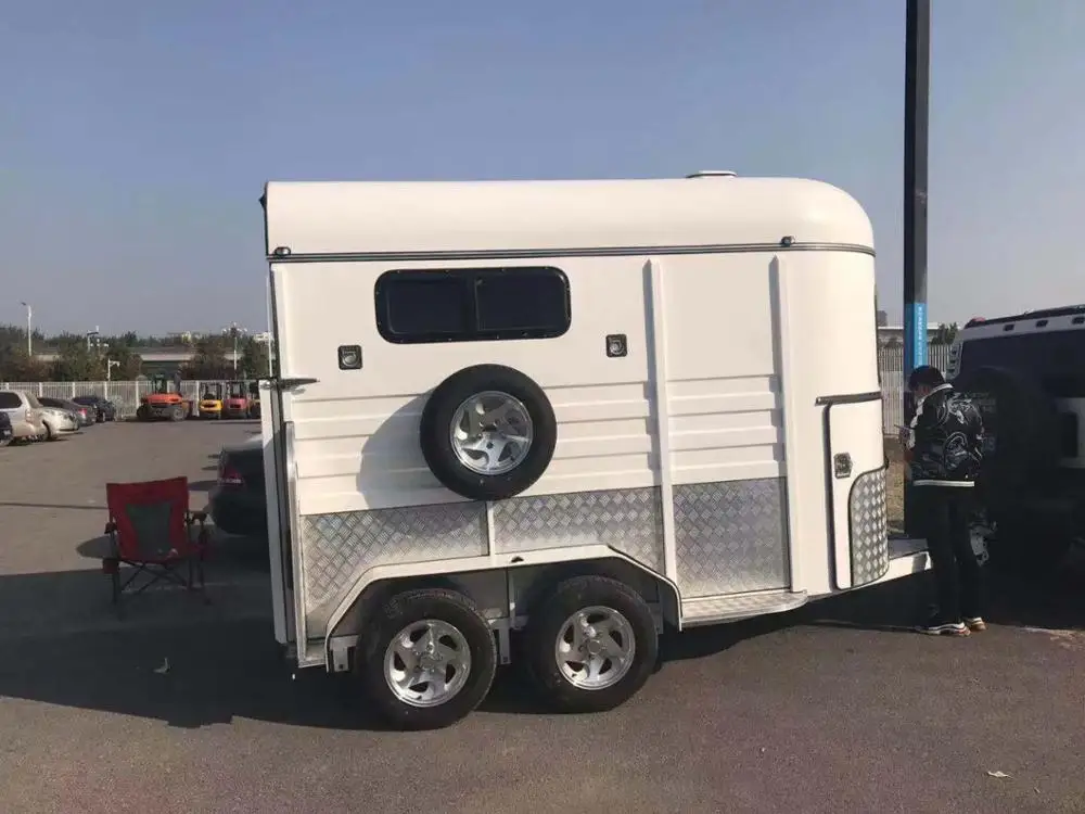 Customized  2/3 Straight Horse Semi Float Trailer