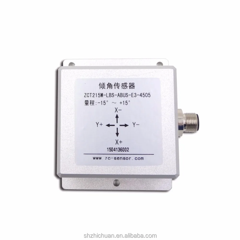 
ZC 0.001 degree high precision dual axis digital inclinometre inclination sensor RS485 output 