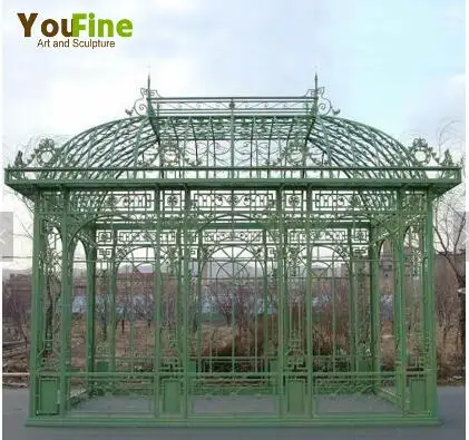 garden large iron gazebo for decoration