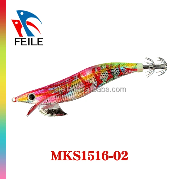 
glow Japanese hook squid jig 