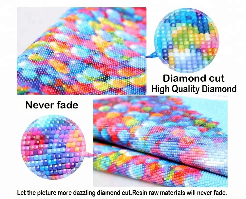 Full Drill Diamond Painting With Frame Woman Tiger Crystal Embroidery Rhinestone Pictures for Home Wall Decor Mosaic