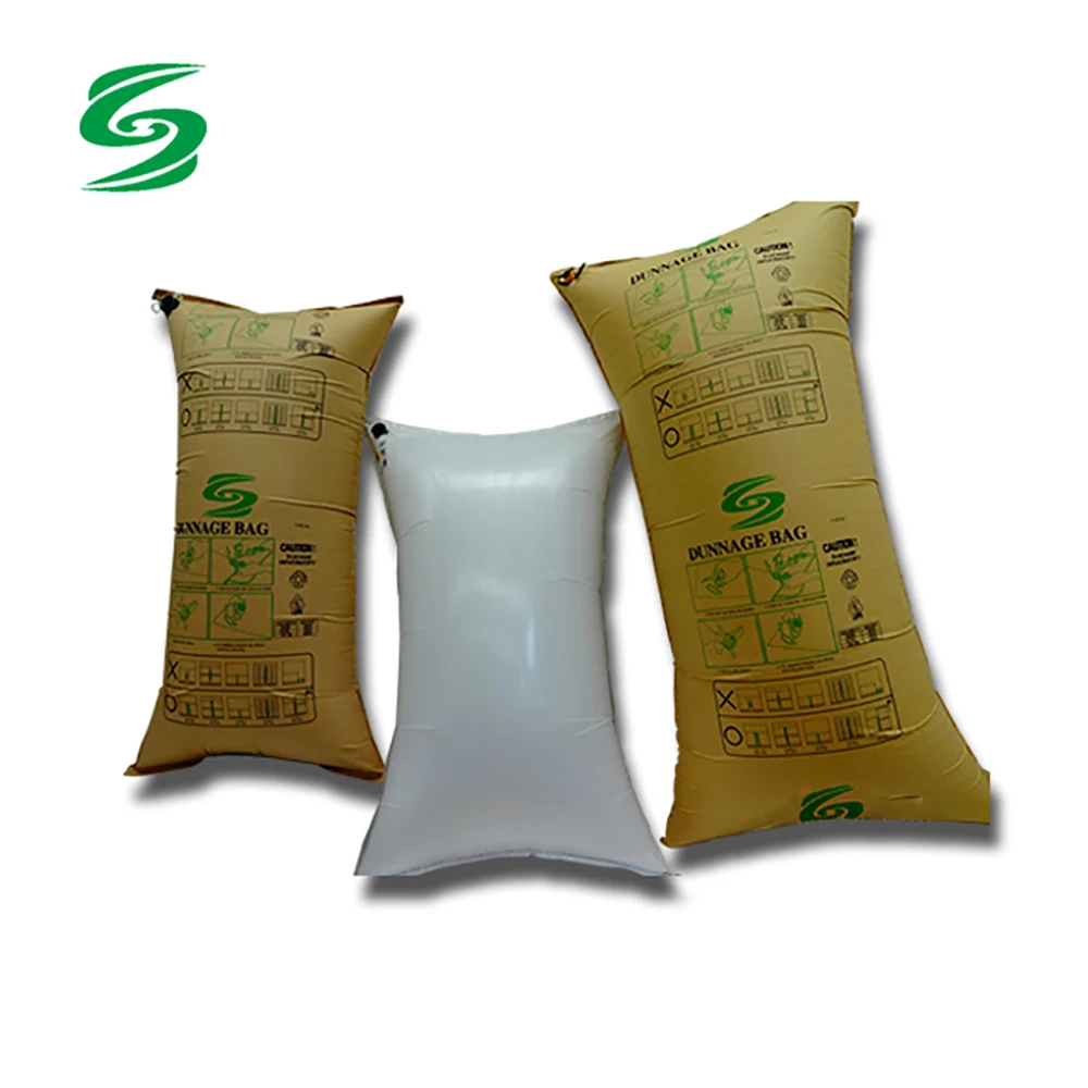 Надувная подушка из крафт-бумаги с быстрым клапаном