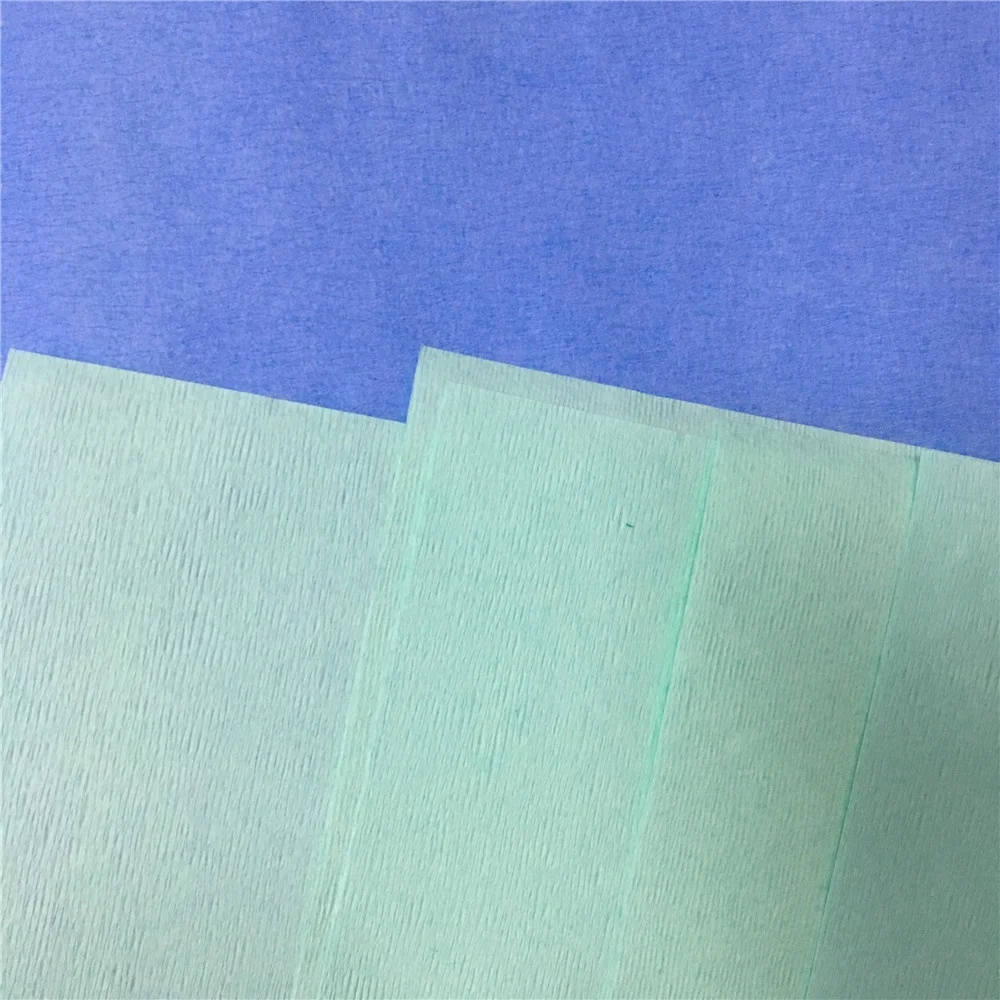 
CSSD Consumables White Blue Green Medical Disposable wrap Paper roll 