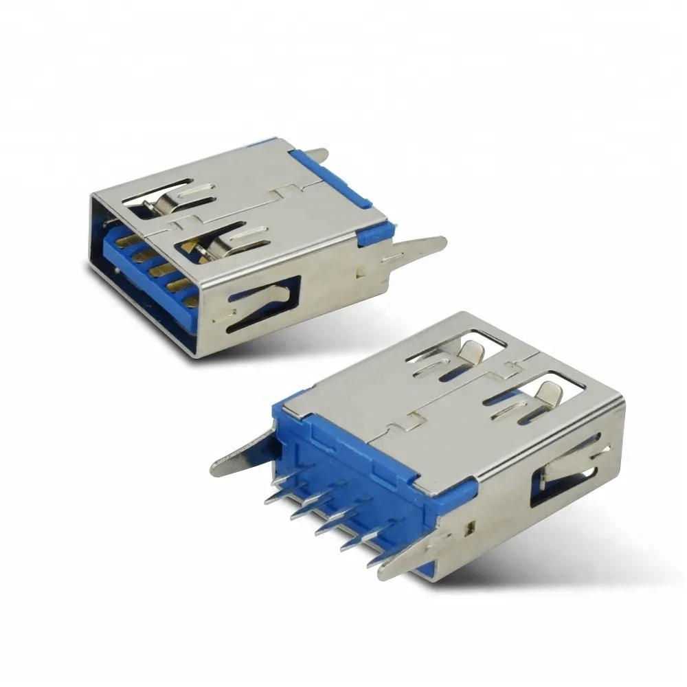 Wholesale AF Connector Vertical USB 3.0 Type A Female180 Degree for PCBA Board