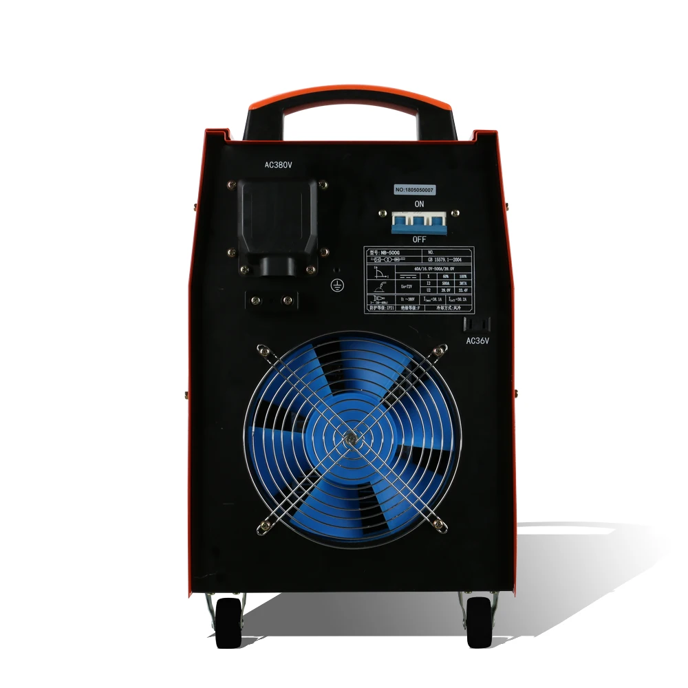 Nb-500 IGBT инвертор MIG сварщик алюминиевый сварочный аппарат