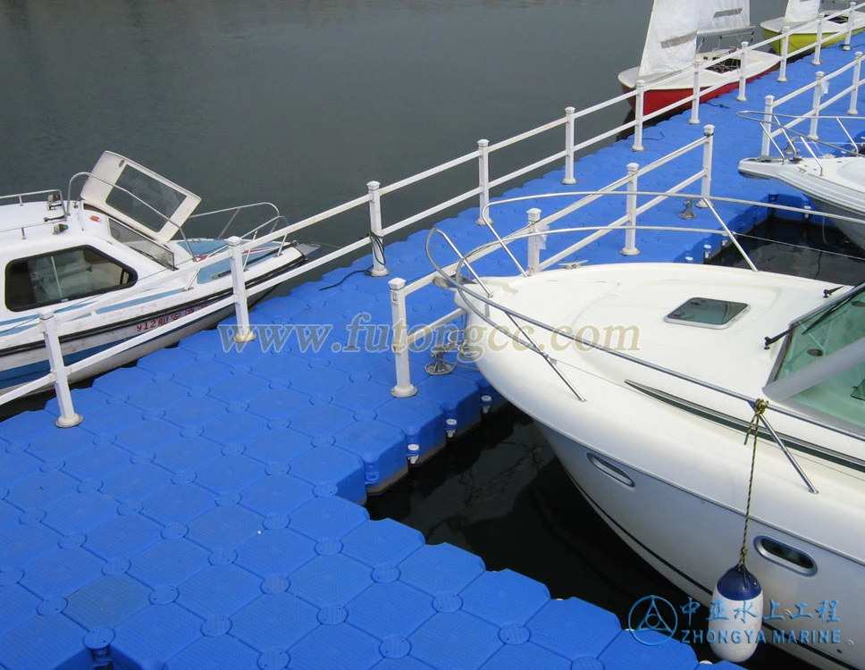plastic pontoon cubes floating dock jet ski boat jetty floating bridge walkway