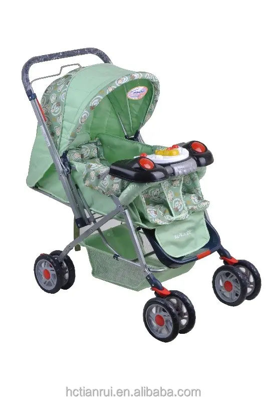 China stainless steel frame and 7inch wheel for baby Stroller