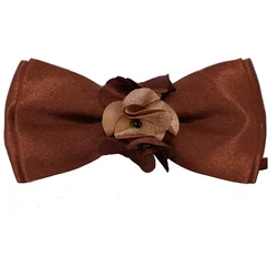 Newest Factory Hand Made Red Polyester Party Mens Weeding Bowtie