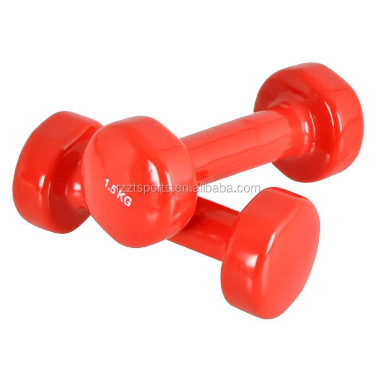 cheap latex free soft grip vinyl dumbbell for sale