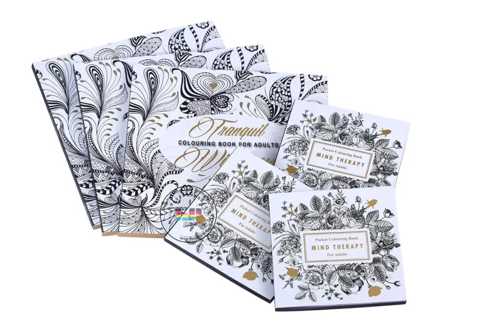 Custom size coloring book printing service