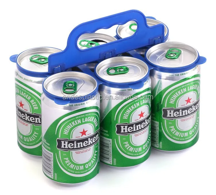 
BPA Free 6pcs Plastic Bottle Carrier 