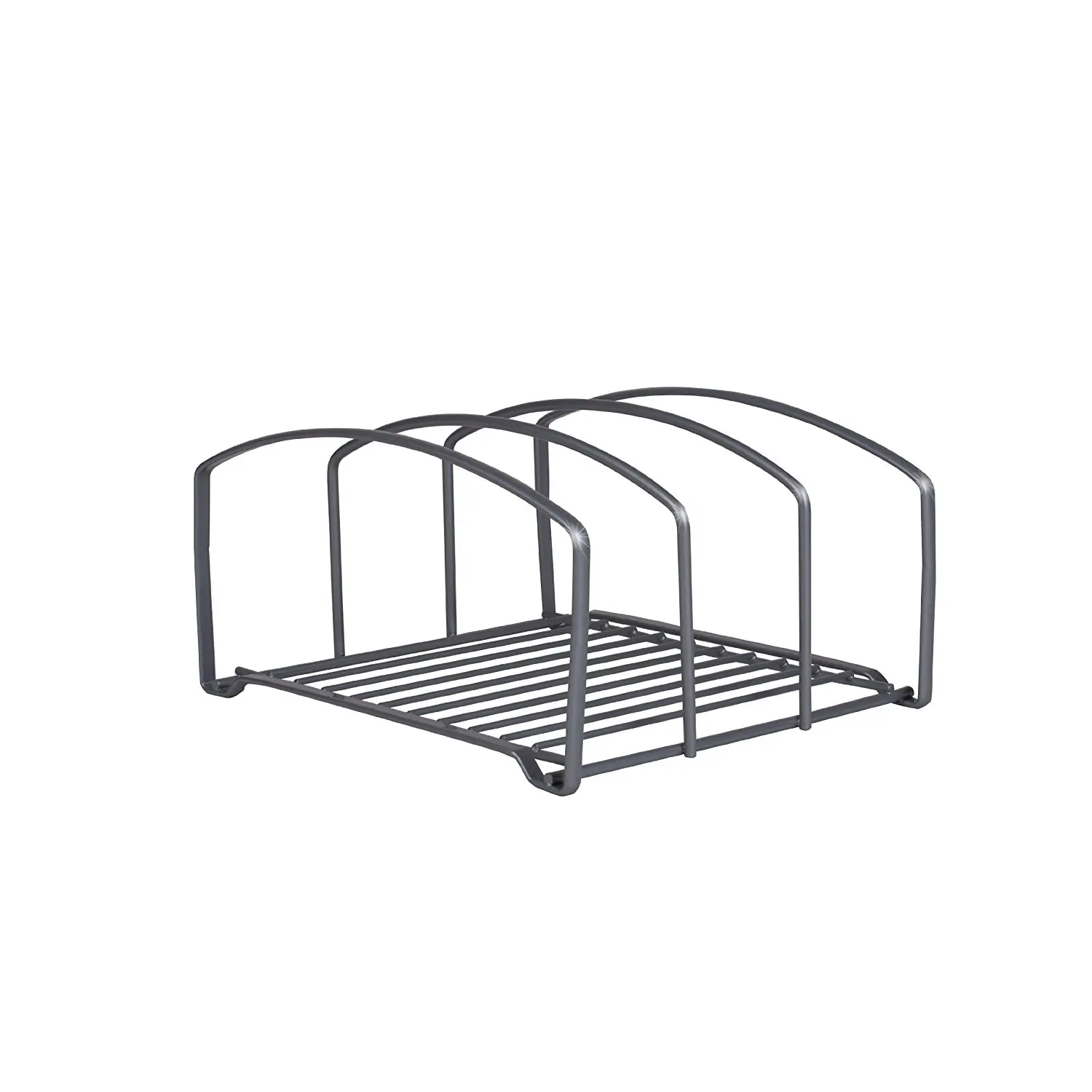 Usful sturdy metal wire chopping board holder kitchen chopping board storage rack