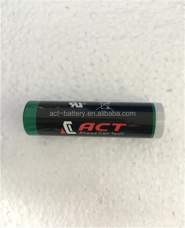 
high capacity 3.6V AA size LS14500 lithium non rechargeable battery ER14505 2700mAh 