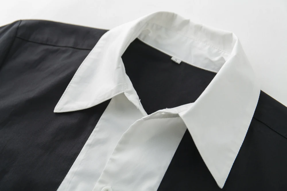 2021 latest designs casual shirts for man vintage bowling black white cotton button up rockabilly shirt