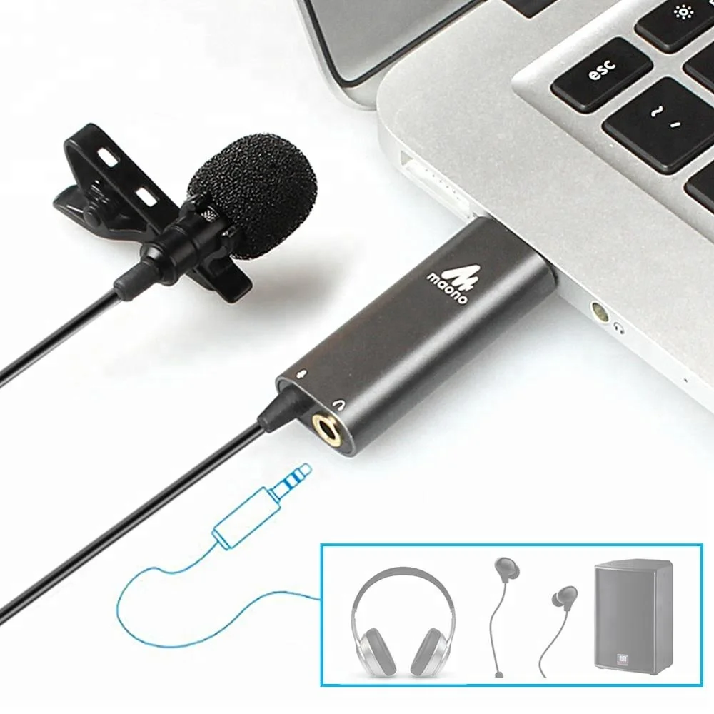 Хит продаж конденсаторный микрофон с разъемом для наушников USB2.0