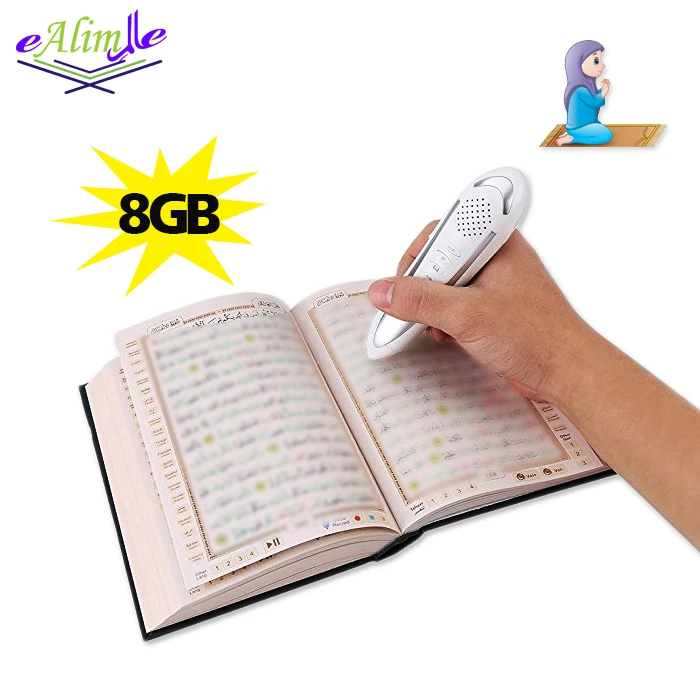 Цифровой ресивер Святого Корана, диктофон, считыватель Корана, MP3 устройство для загрузки, Бесплатный перевод с умным пером