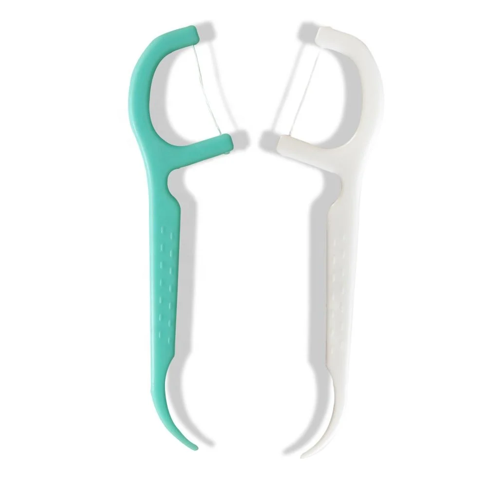 Disposable Biodegradable Floss Pick Organic Silk Y Shape Dental Floss Wholesale